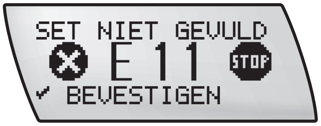 Accu-Chek Combo error code E11