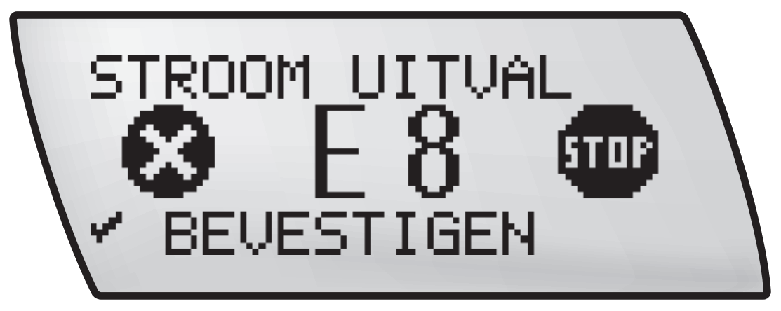 Accu-Chek Combo error code E8