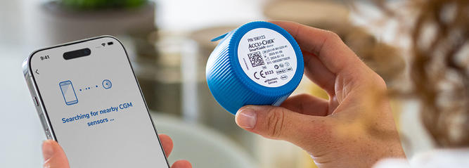 Je Accu-Chek SmartGuide CGM-sensor koppelen met de SmartGuide-app